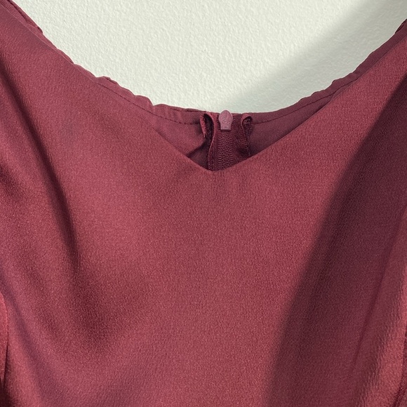 B. Darlin Mini Dress Tiered Long sleeve Size 15/16 - Picture 3 of 9